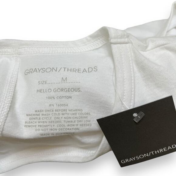 Grayson Threads Hello Gorgeous Happy Mama graphic Tshirt NWT - Picture 3 of 3